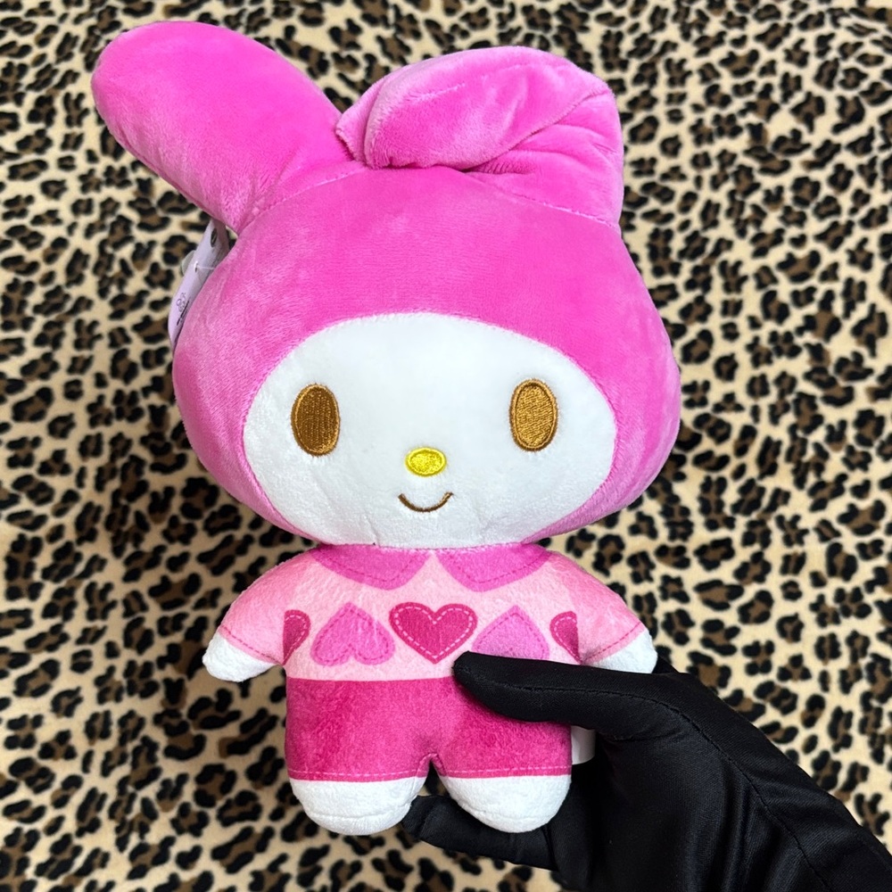 2025 MY MELODY 💕 Plush Doll Sanrio Toy Pink Kids Heart Valentine's Day Love